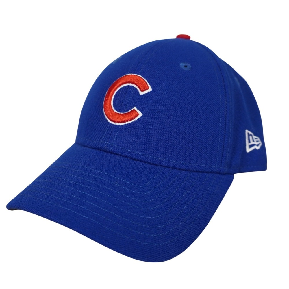 Chicago‎ Cubs New Era Hat Unisex OSFM Blue  9FORTY Adjustable Strapback Cap